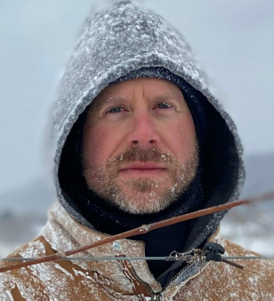 David Keck headshot in snow