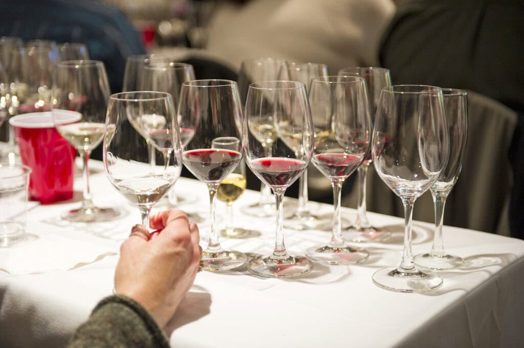 Wine tasting